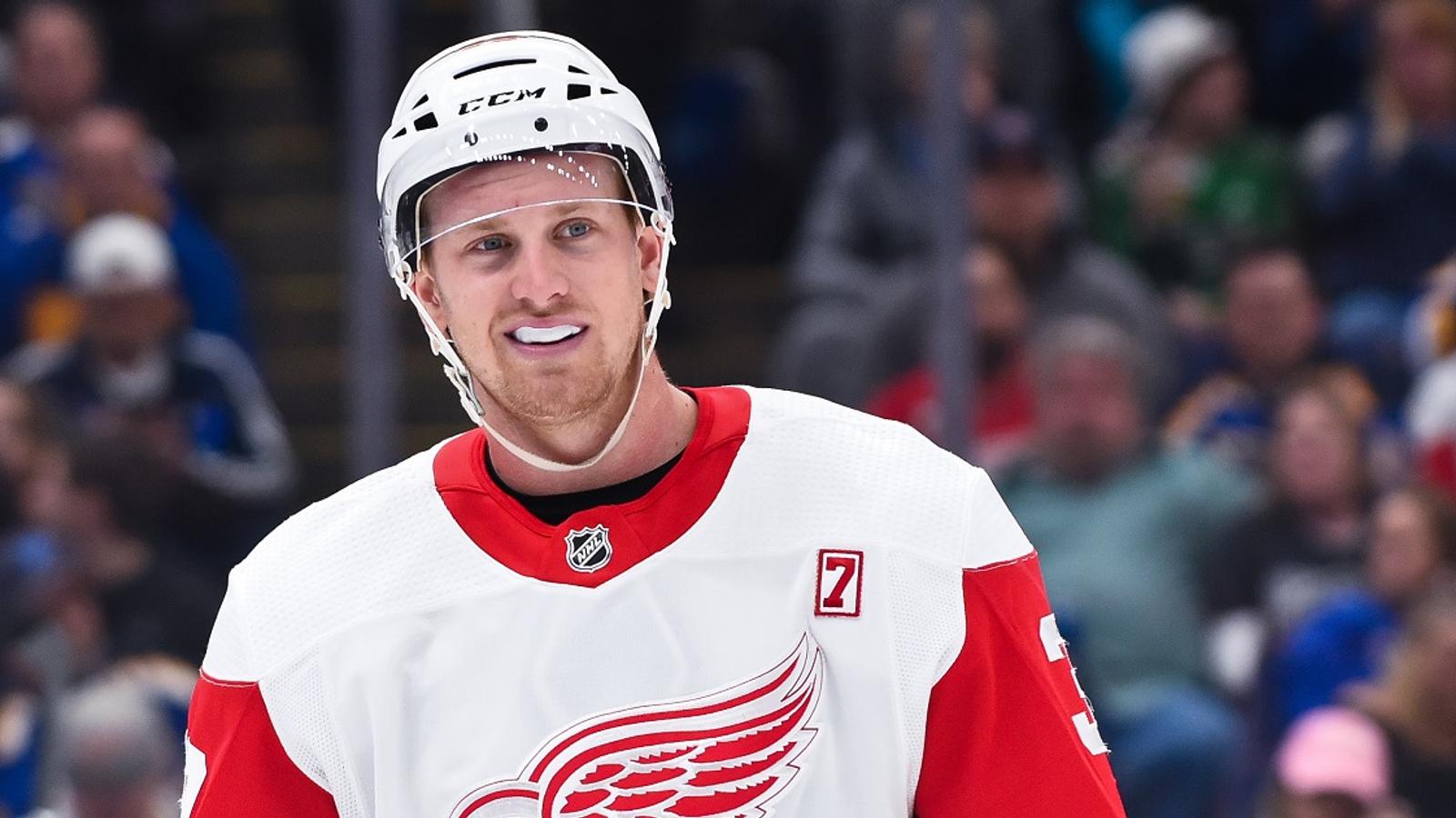 Anthony Mantha has been traded.