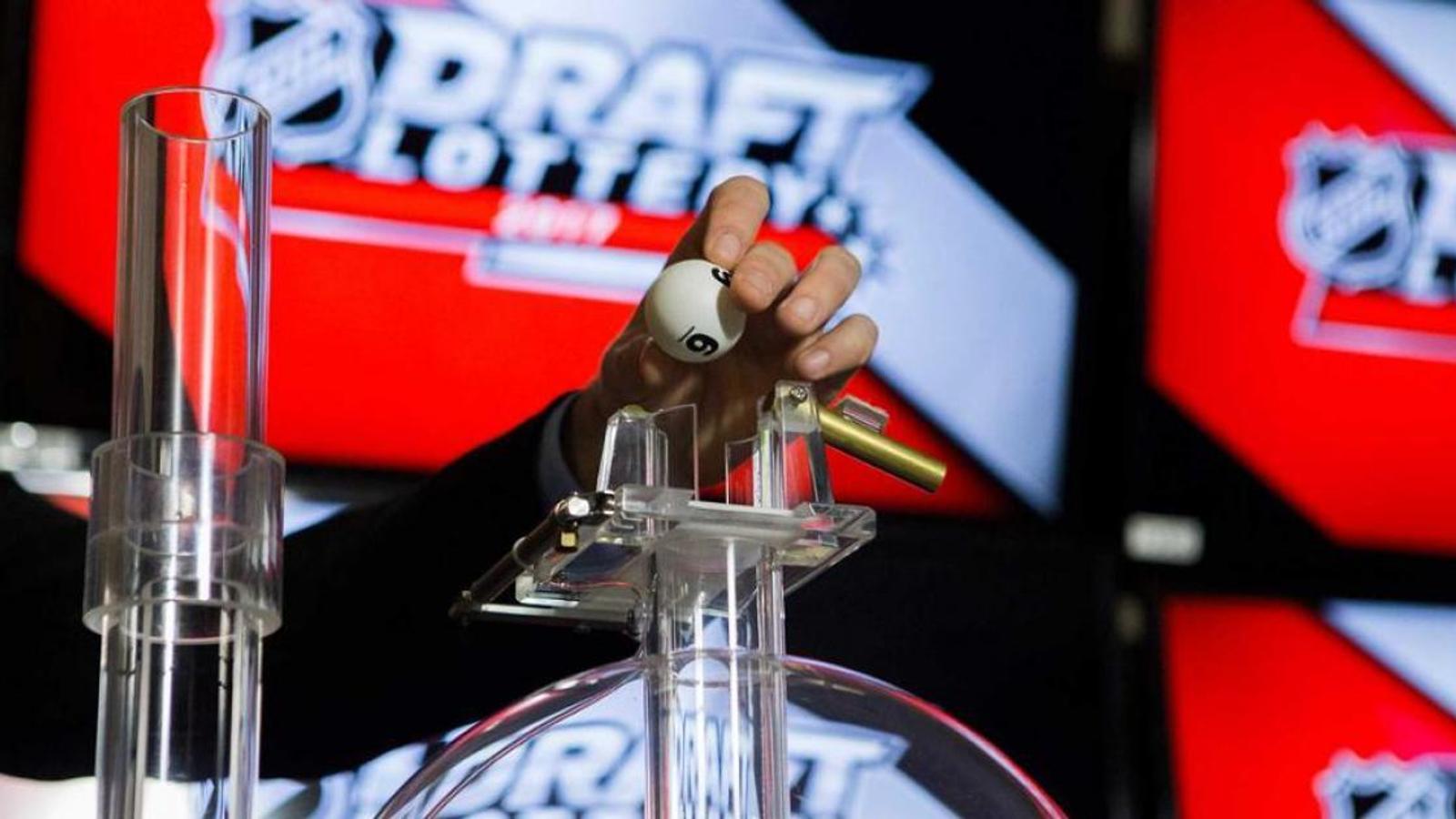 The NHL has set a date for the Draft Lottery