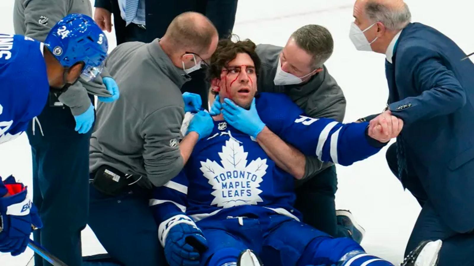 Leafs share official update on Tavares and assessment by neurosurgical team 
