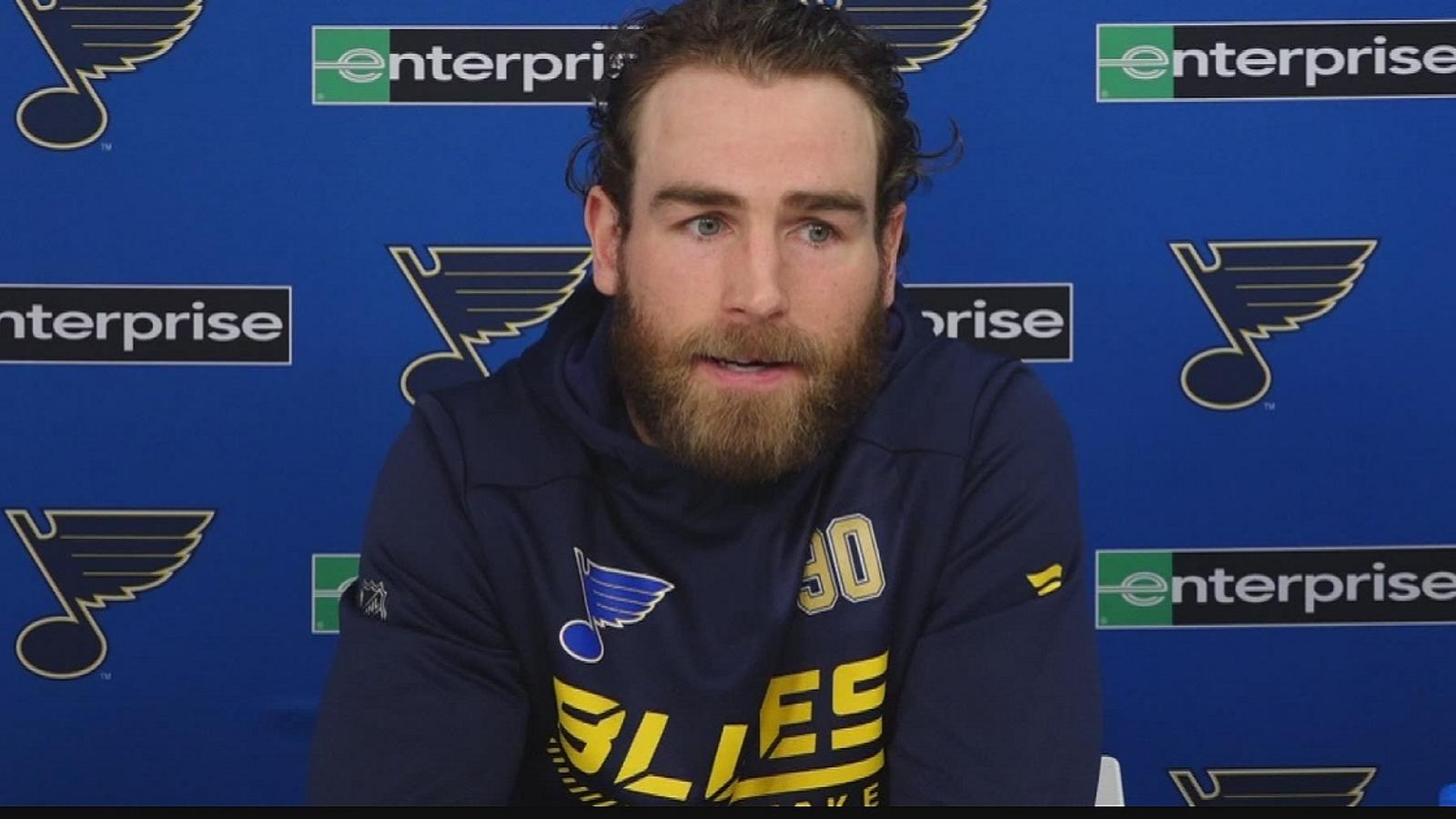 Blues captain Ryan O'Reilly issues a playoff guarantee.