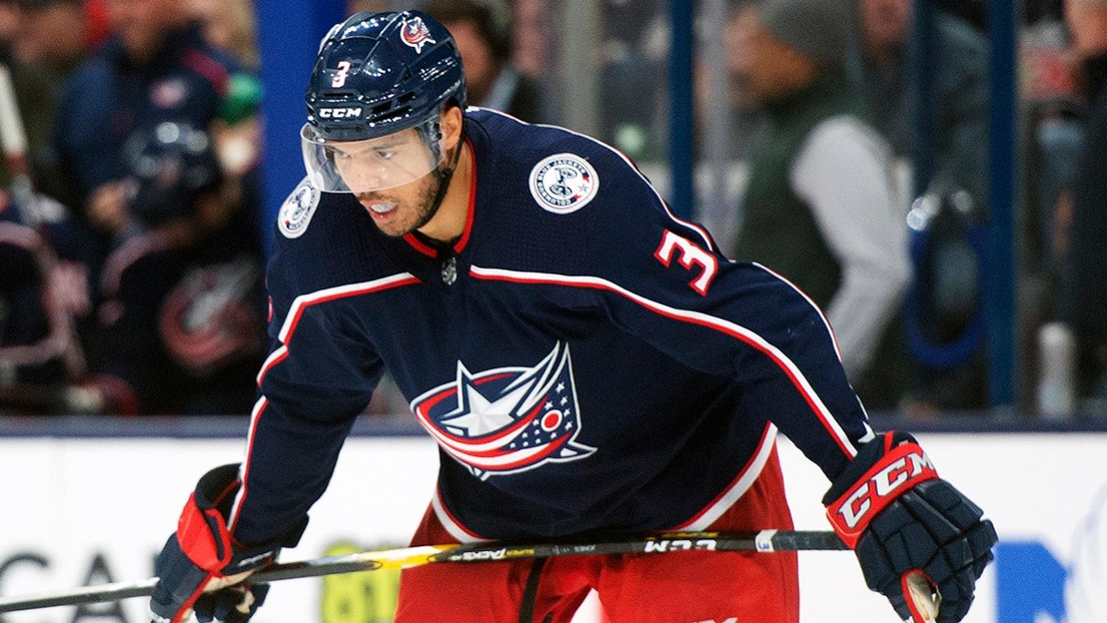 Rumor: Seth Jones will not re-sign with the Blue Jackets.