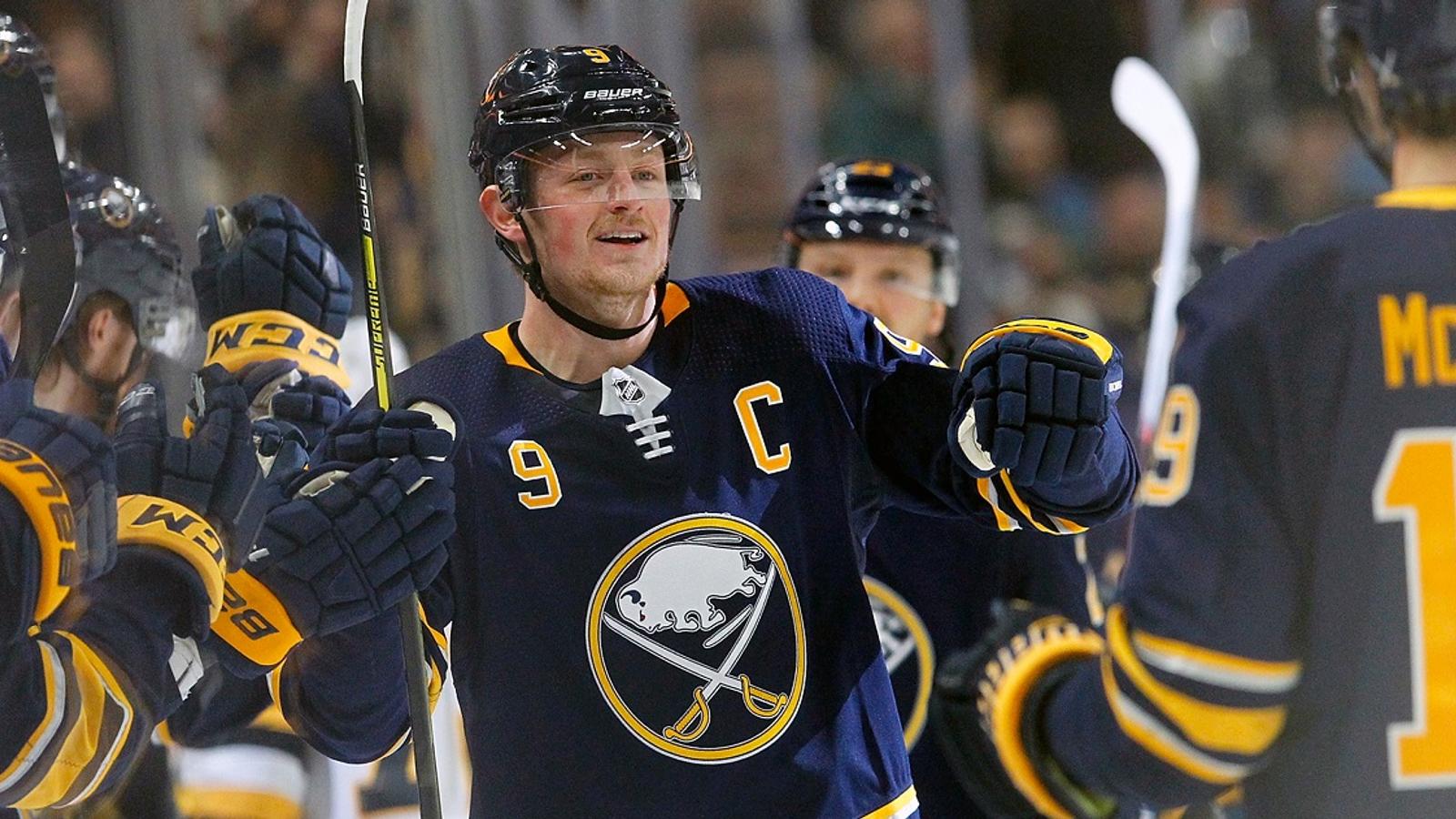 Rumor: Sabres to grant Eichel permission to speak to other teams.