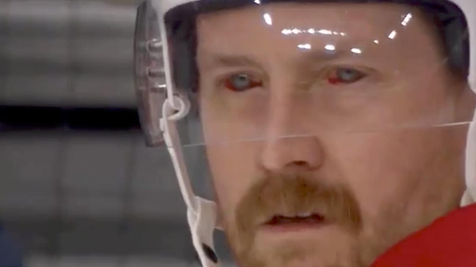 Fans can’t get over Jeff Petry’s bloodshot eyes