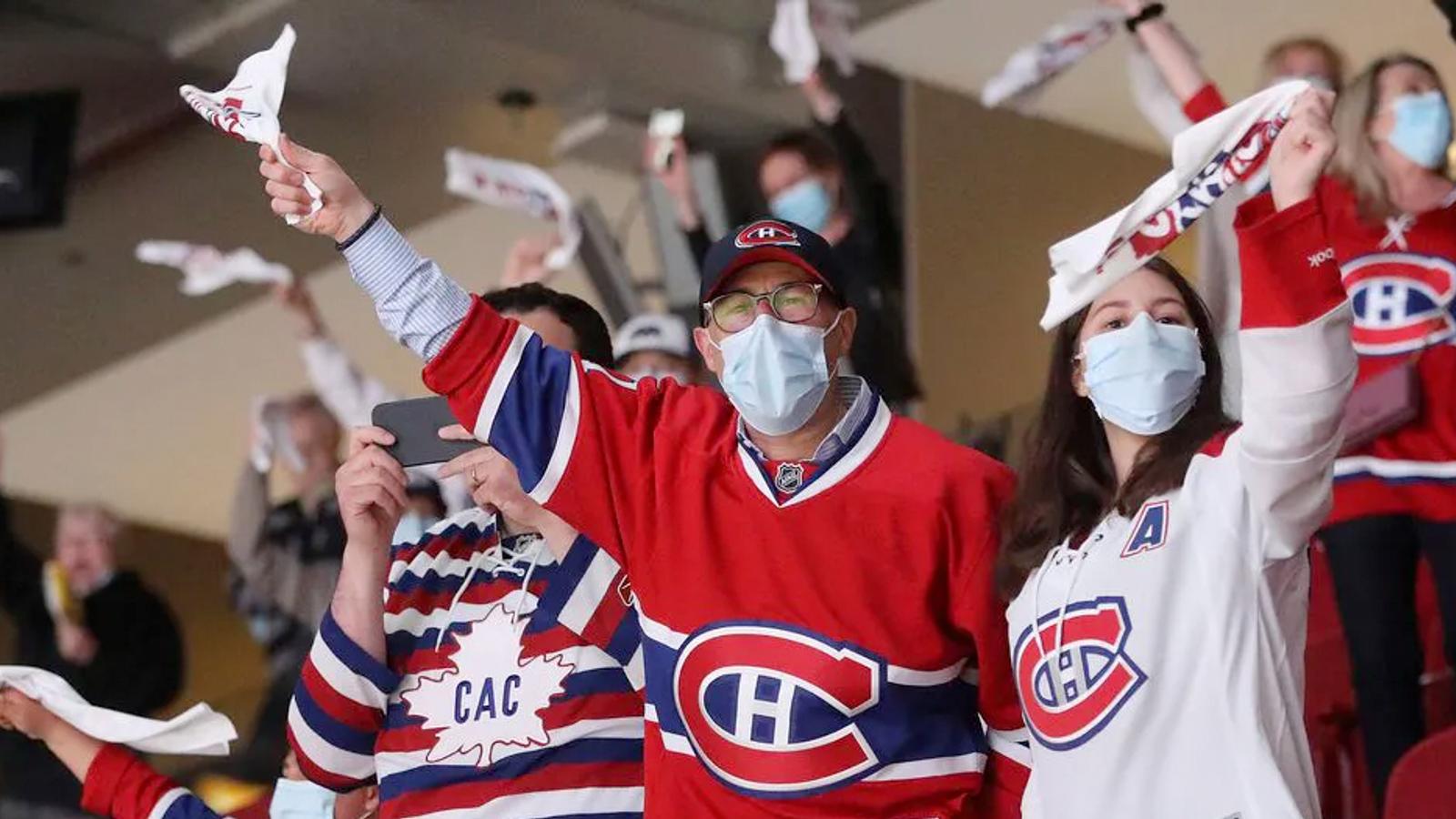 Canadiens petition authorities to allow 10,000+ fans for Stanley Cup Final