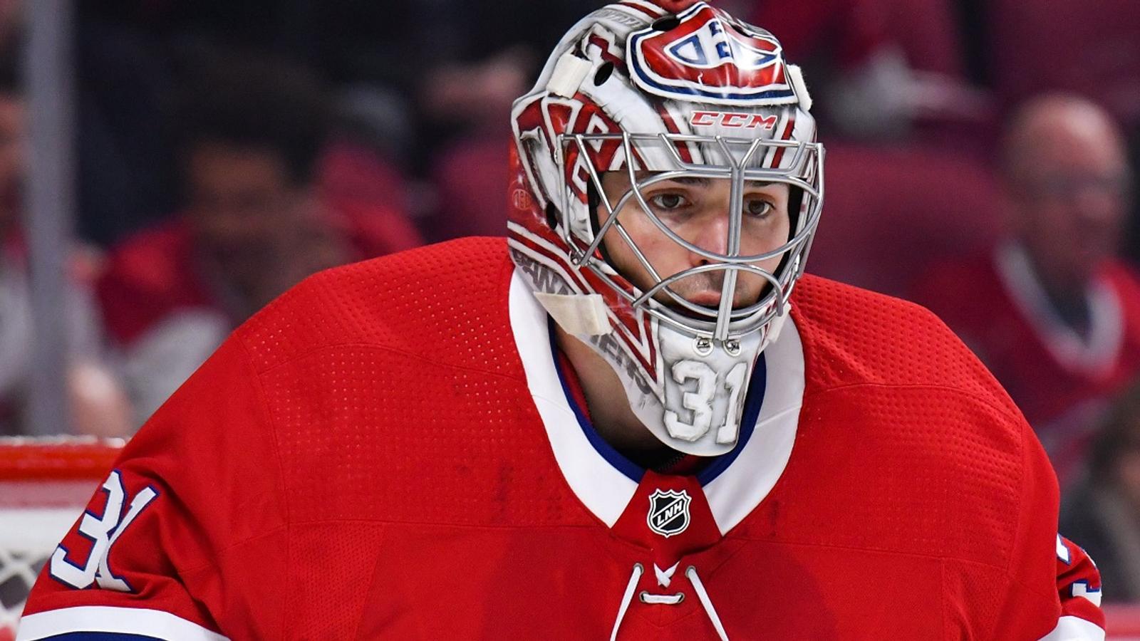 Carey Price may be exposed in the expansion draft.