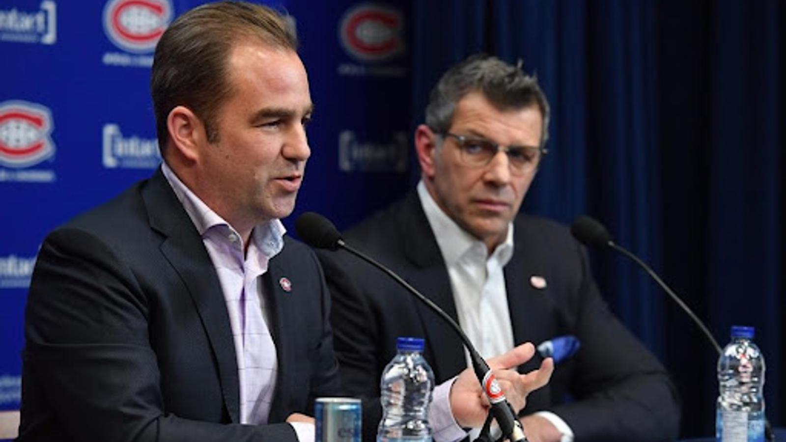 Habs’ Molson makes official statement on Logan Mailloux’s future in Montreal 
