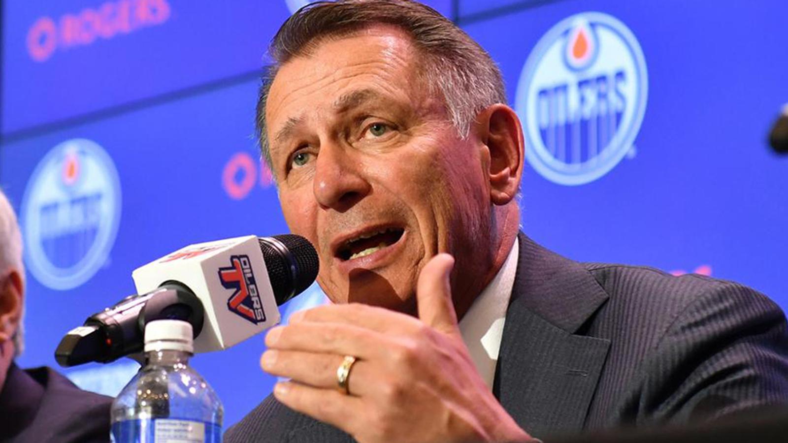 Edmonton Oilers GM Ken Holland earns some unexpected praise 