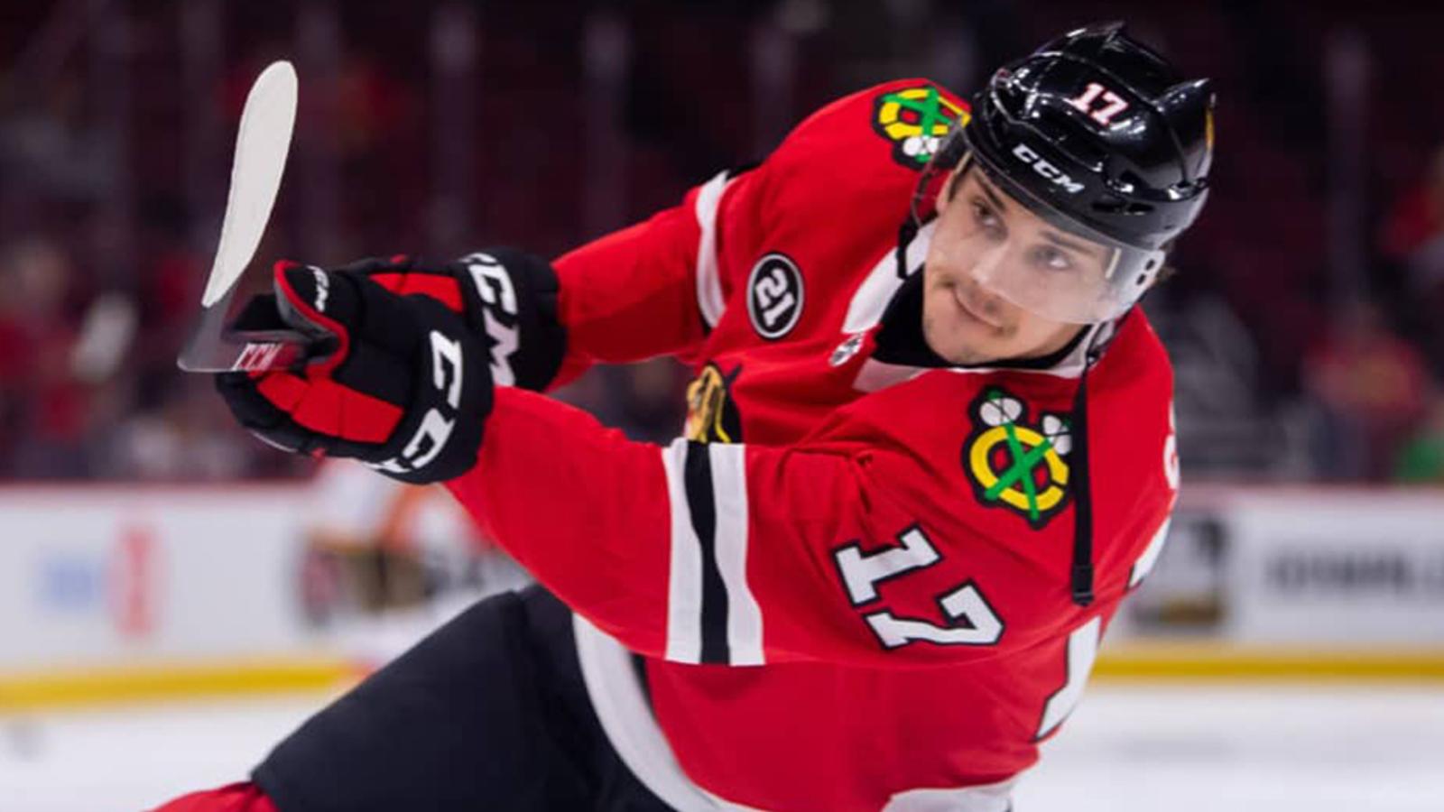 Chicago Blackhawks reporter suggests a potential impending trade 