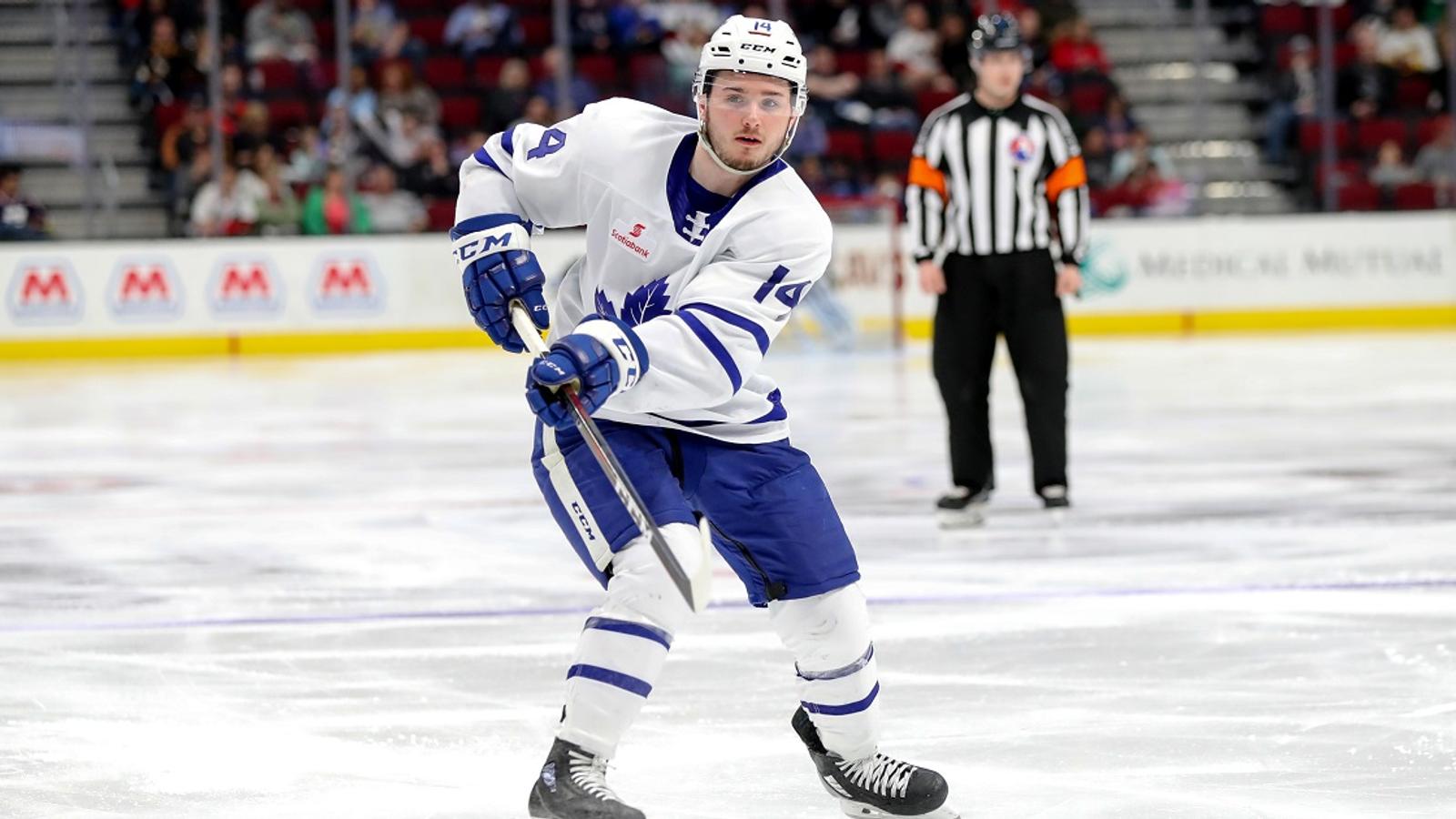 Rumor: Two Maple Leafs likely to be waived before the season begins.