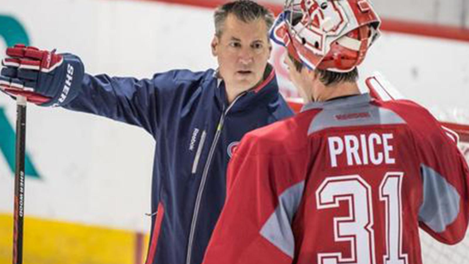 Former Habs goalie coach shares details of Carey Price's decision to leave the team