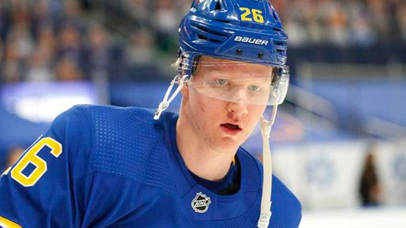 Report: Sabres trying to transition Dahlin to a forward!?