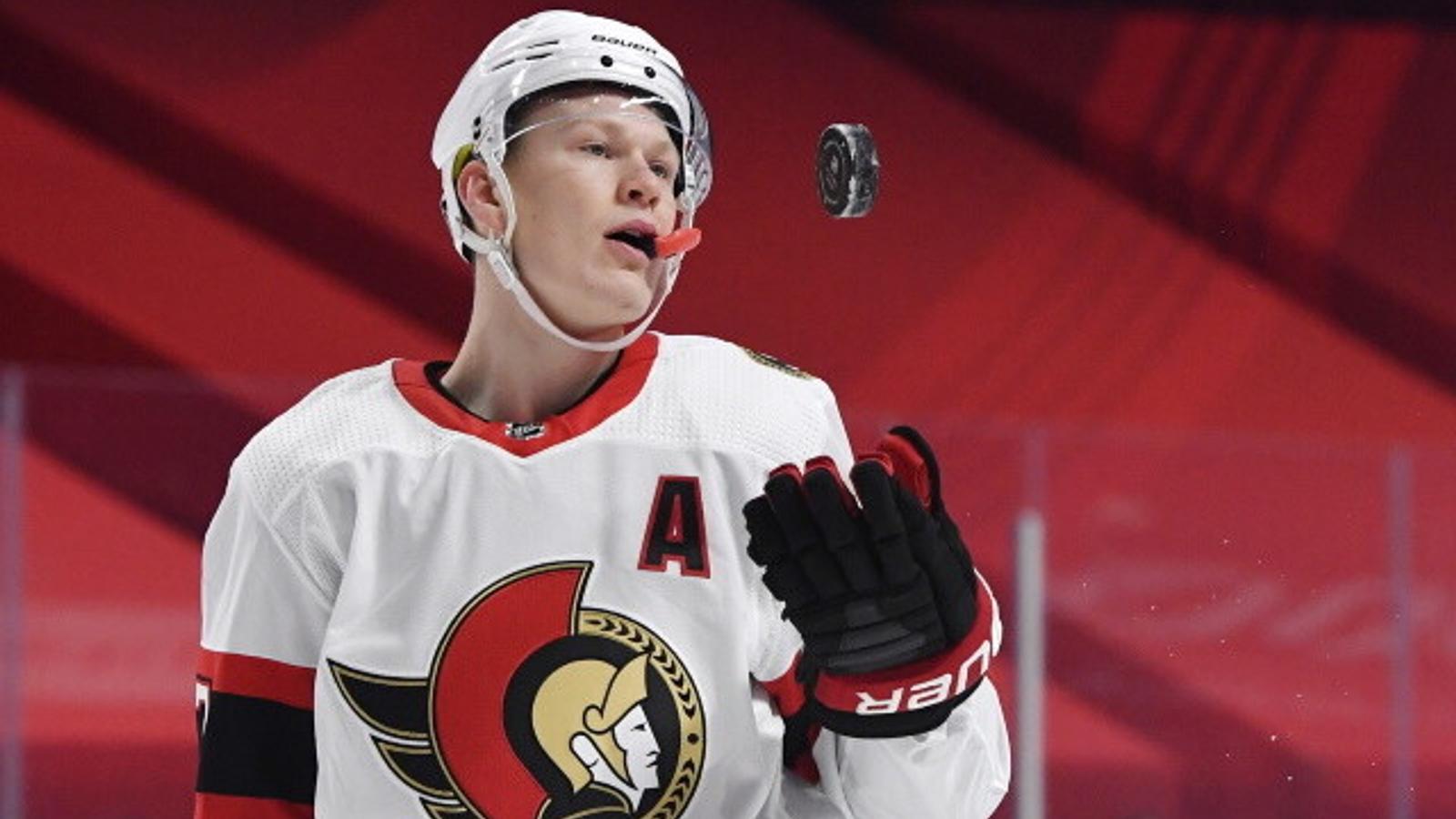 Rumour: Tkachuk’s impasse in Ottawa could lead to trade!