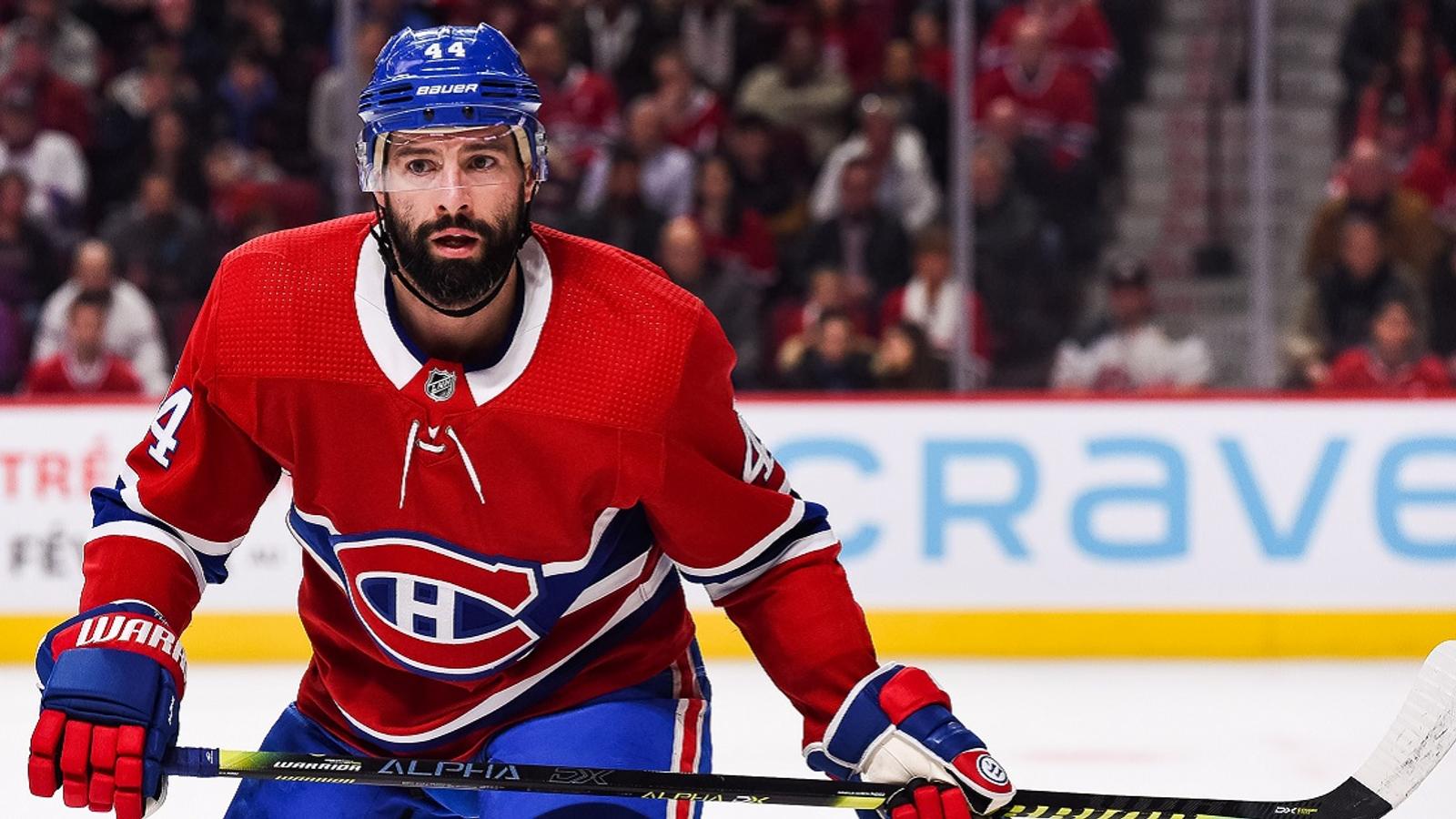 Former Canadiens forward Nate Thompson has some words for Carey Price.