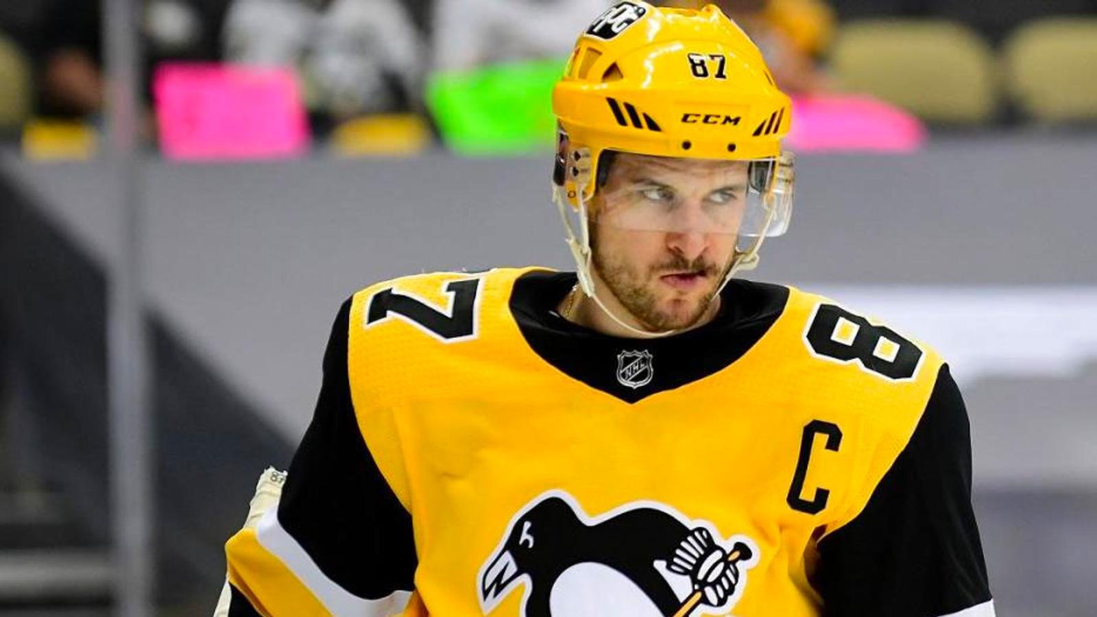 Penguins get even more bad injury news on Crosby