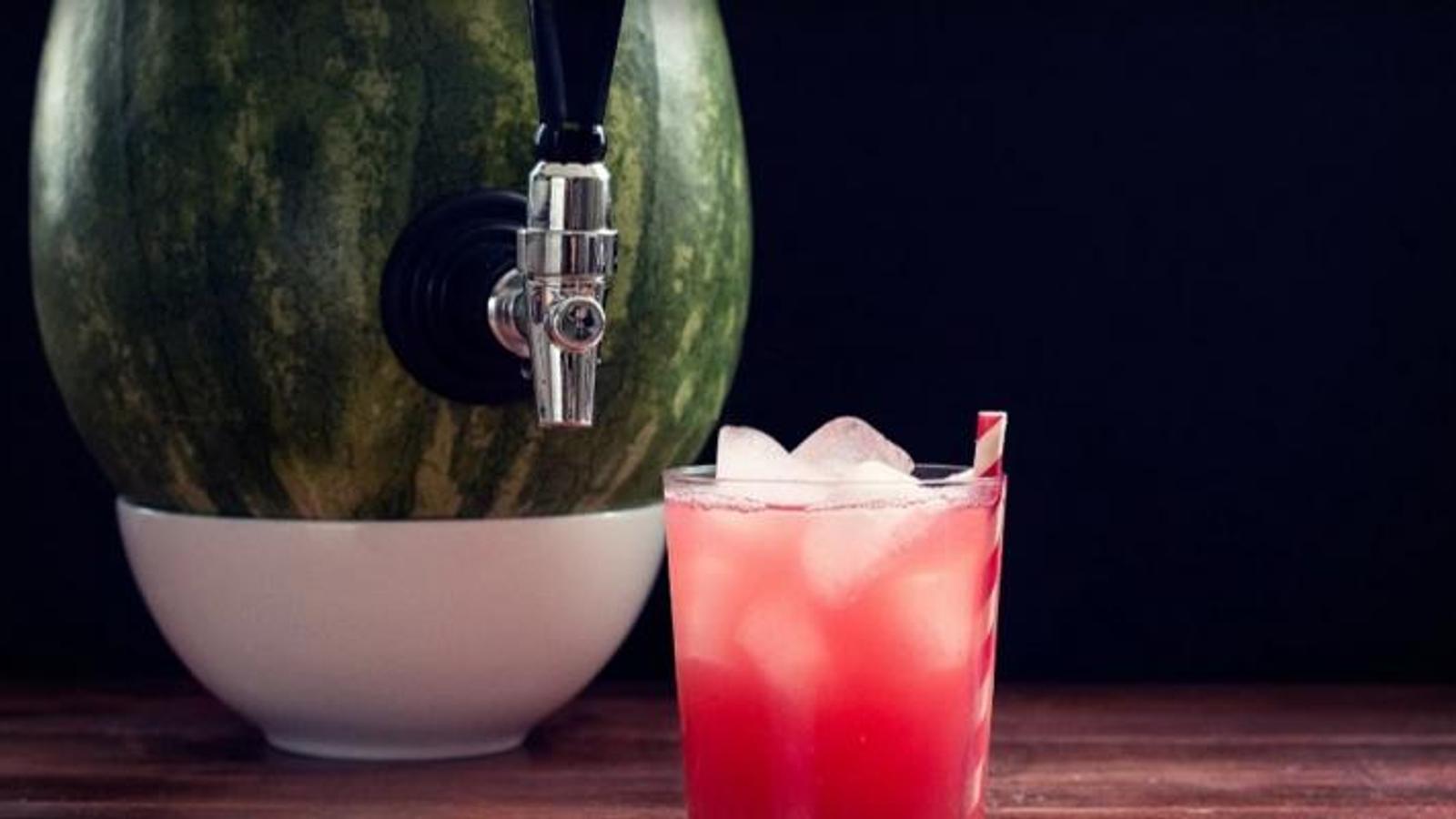 Cocktail...Melon d'eau et vodka