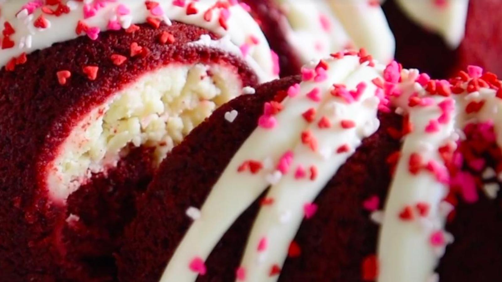 Pour la Saint-Valentin, préparez ce merveilleux gâteau au fromage Red Velvet!