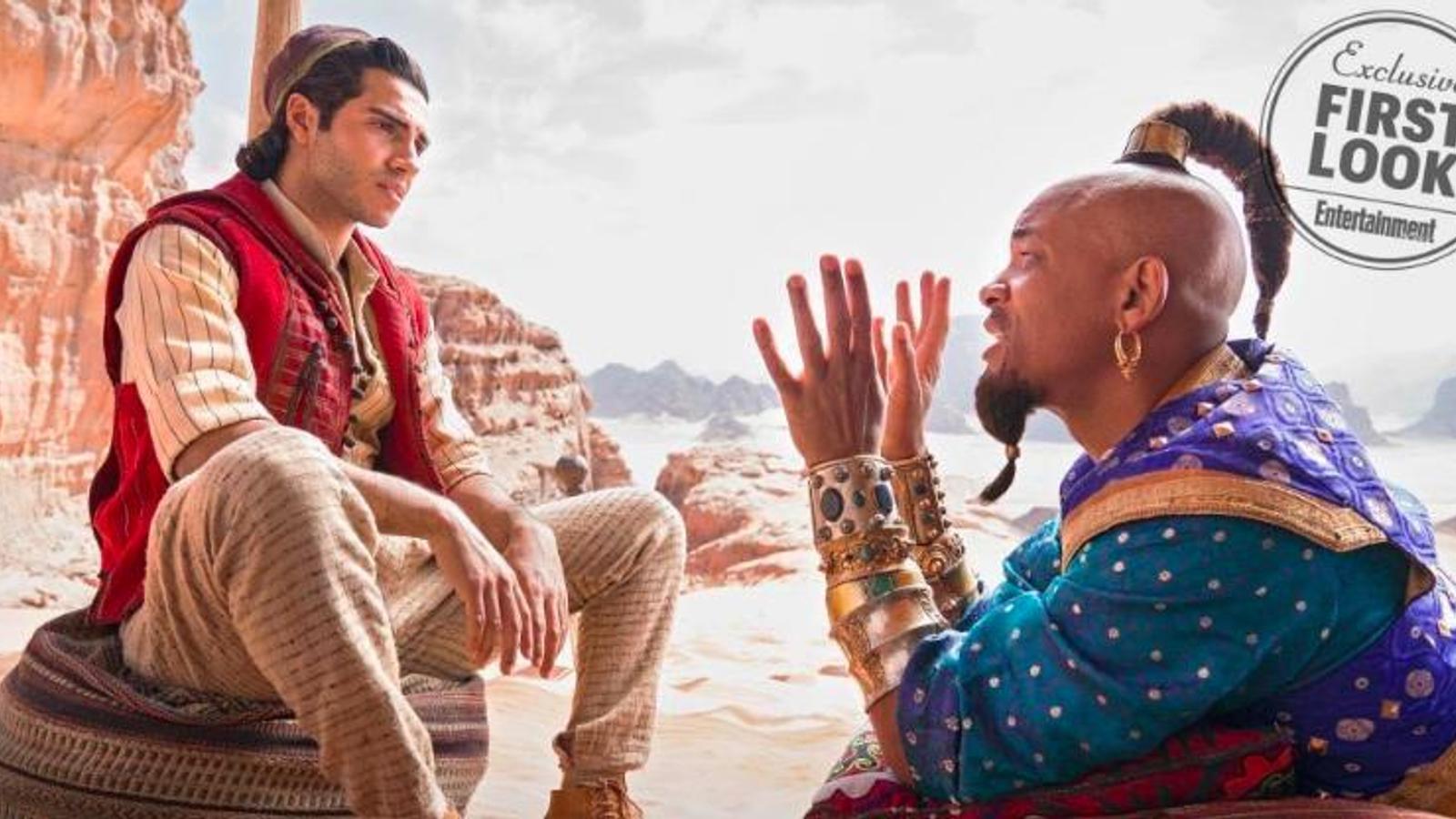 Les premières images du nouveau Aladdin sont révélées et les gens sont furieux à cause du Génie