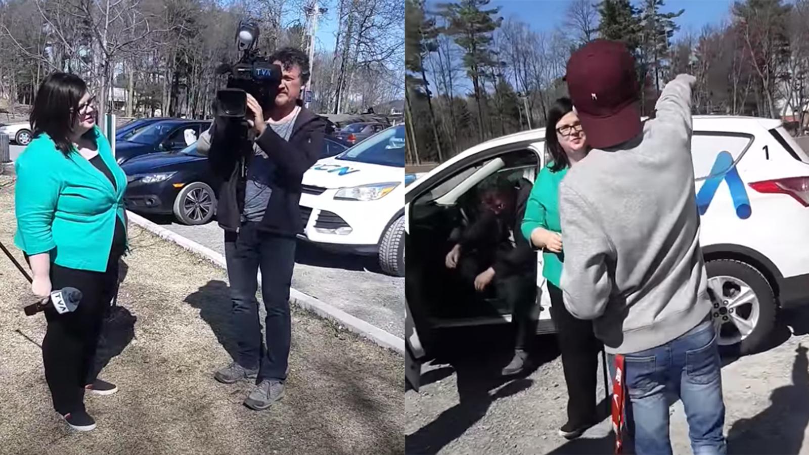 Une confrontation entre une journaliste de TVA et des jeunes dans un parc devient virale