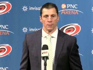 Rod Brind'Amour once again calls out the NHL's officiating.