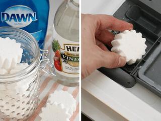 Vaisselles étincelantes... Mes pastilles nettoyantes au citron pour lave-vaisselle fait maison sont faciles à faire et super économiques!