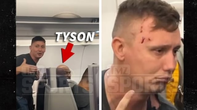 Mike Tyson règle le problème d'un passager qui ne voulait pas le laisser tranquille!