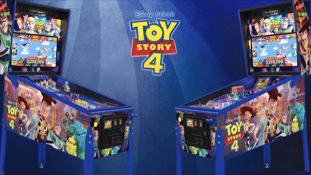 Deux flippers en édition limitée pour la sortie du nouveau film de Toy Story