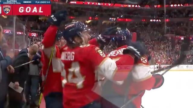 Matthew Tkachuk scores with 4 seconds left in tied Game 4 to eliminate the Canes