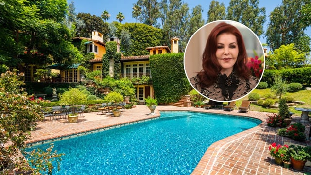 Jetez un coup d'œil à cette résidence de Beverly Hills appartenant à Priscilla Presley