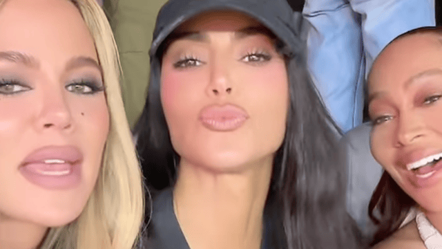 L'ambiance dans la loge du Super Bowl des Kardashian était très particulière