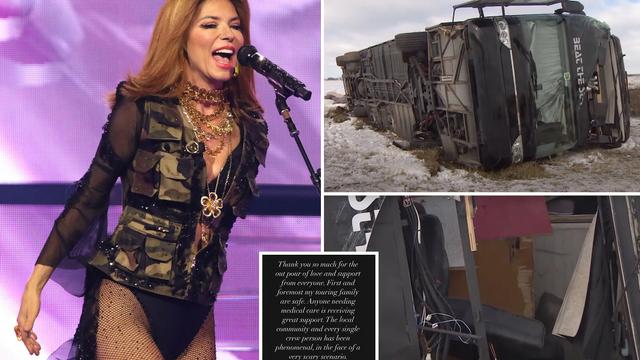 Shania Twain s'ouvre sur son grave accident de tournée 