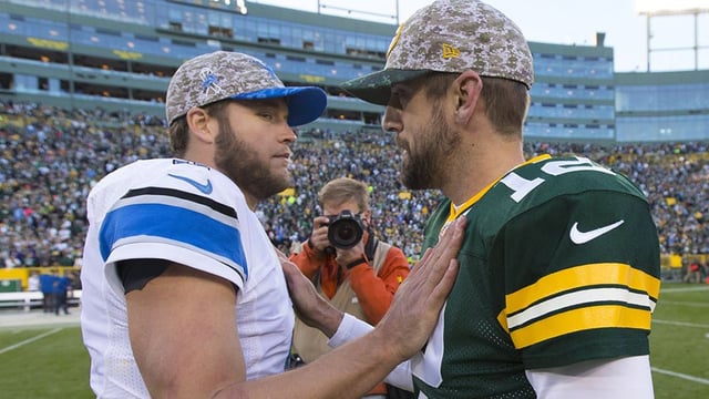 Aaron Rodgers sounds off on Matthew Stafford while throwing shade at Lions! 