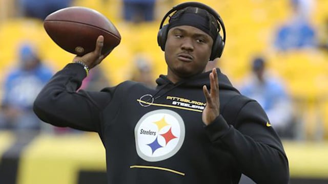 NFL Network reporter calls out Pittsburgh's Dwayne Haskins 