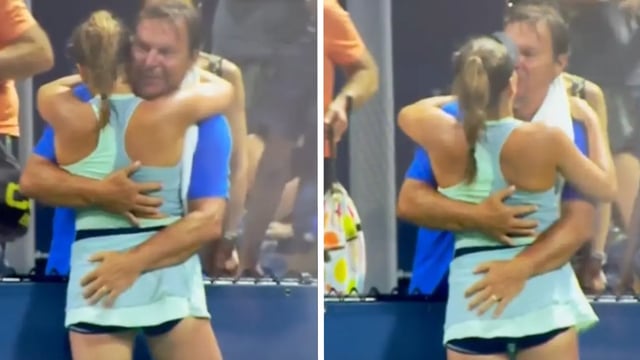 Les célébrations « inappropriées » d'une joueuse de tennis de 16 ans avec son père font scandale à l'US Open