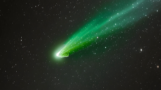 Une comète qui passe tous les 437 ans va être visible dans le ciel ce weekend