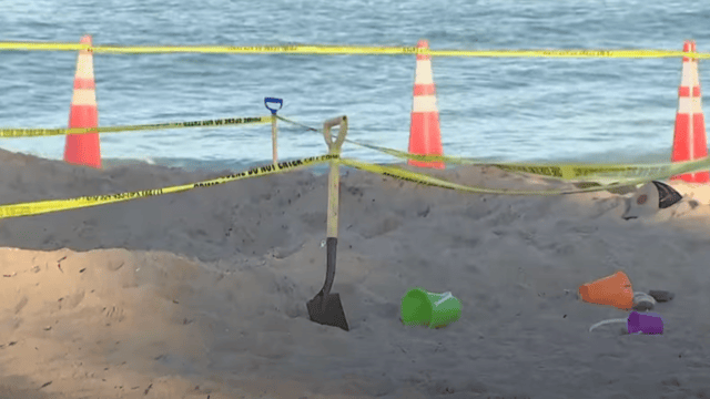 Une fillette de cinq ans perd la vie enterrée vivante dans un trou d'une plage en Floride