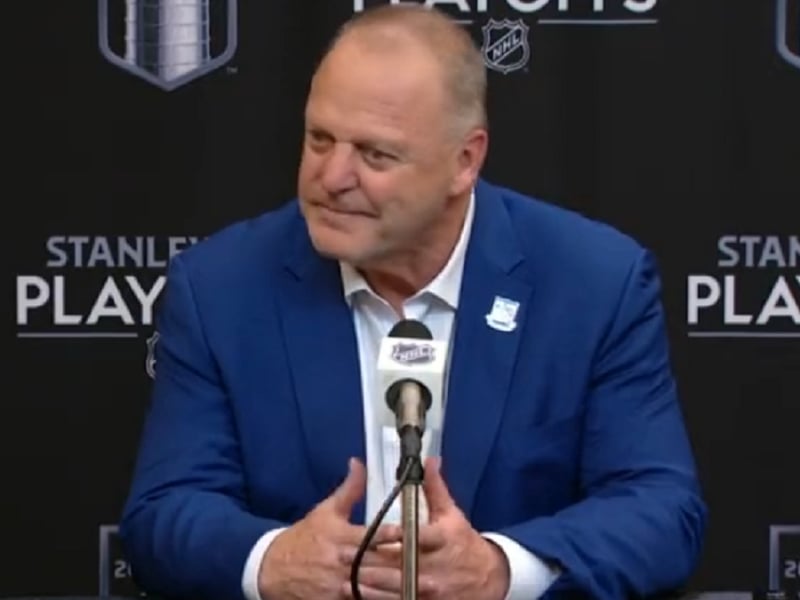 Gerard Gallant sends a poorly veiled threat to the Carolina Hurricanes.