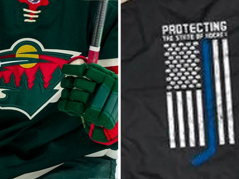 Fans outraged after Wild release 'Thin Blue Line' t-shirt