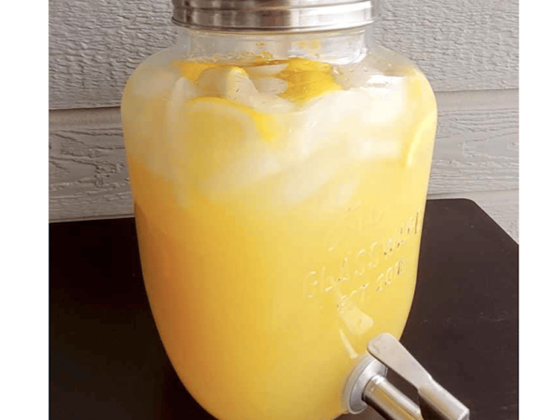 Rafraîchissante limonade à l’ananas