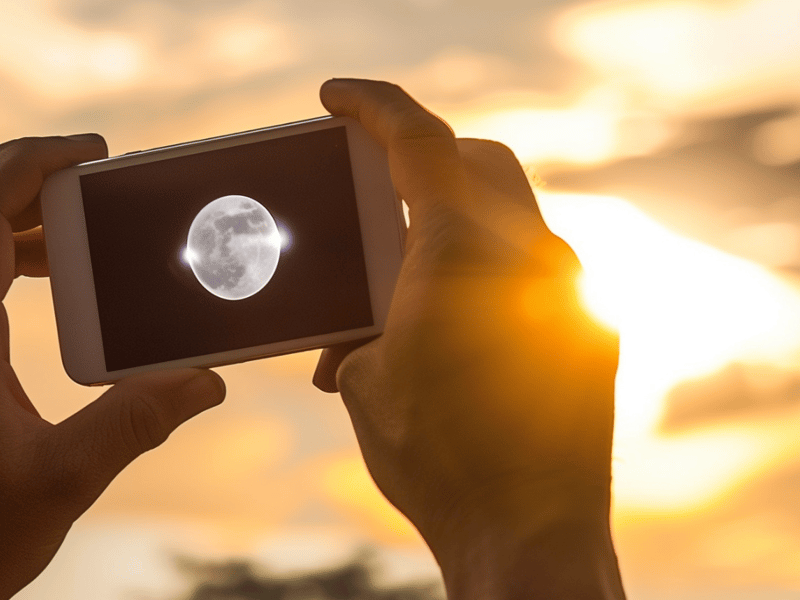 Important avertissement aux Québécois qui veulent photographier l'éclipse 