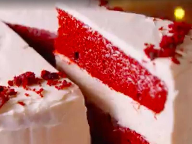 Un must pour les Fêtes: le gâteau au fromage « Red Velvet »
